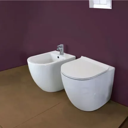 Sanitari per Bagno - Bidet Vaso Lavabo in Ceramica