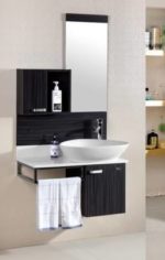 Arredo bagno mobile Topazio3 100 cm con lavabo d'appoggio