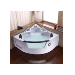 Whirlpool bathtub 185x125 cm with chromotherapy ozone therapy bluetooth 24  jets heater VS113